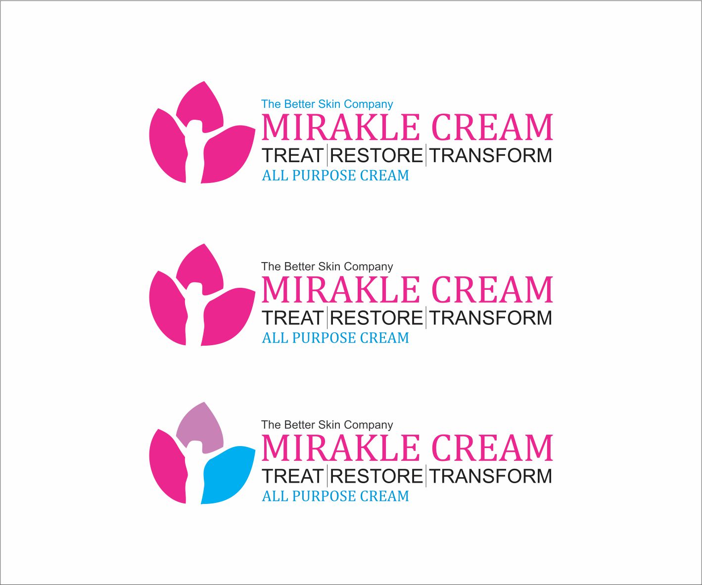 Logo Design by stranger for Mirakle Cosmetics | Design #5200497