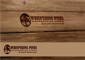 Logo Design by Amduat Design for Whispering Pines Studio | Design: #5088168