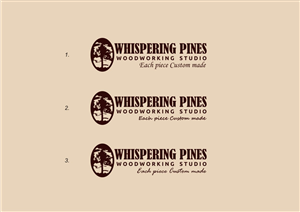 Logo Design by Amduat Design for Whispering Pines Studio | Design: #5092499