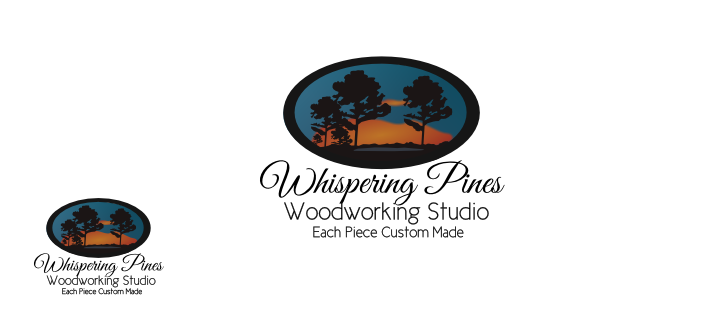 Logo Design by cr8ive for Whispering Pines Studio | Design #5072113