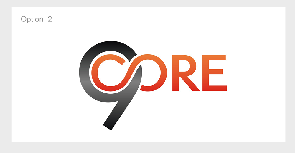 modern upmarket marketing logo design for 9 core and one 9 core technologies