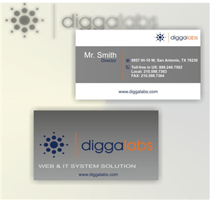 Business Card Design by Aresito