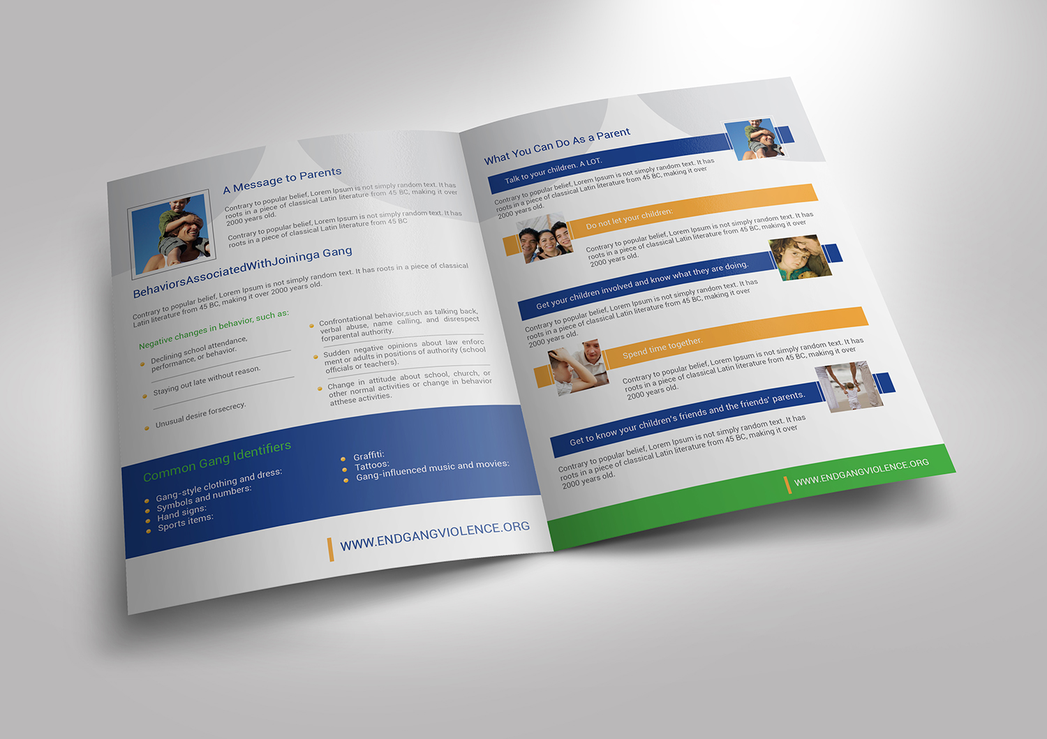 Brochure Design by iLibart for Oxnard Police Department/Office of Youth Safety | Design #5113355