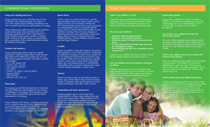 Diseño de Brochure por barinix para Oxnard Police Department/Office of Youth Safety | Diseño #5126814