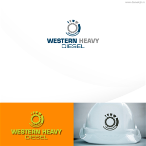 Logo Design by damakyjr for Western Heavy Diesel  | Design: #259643