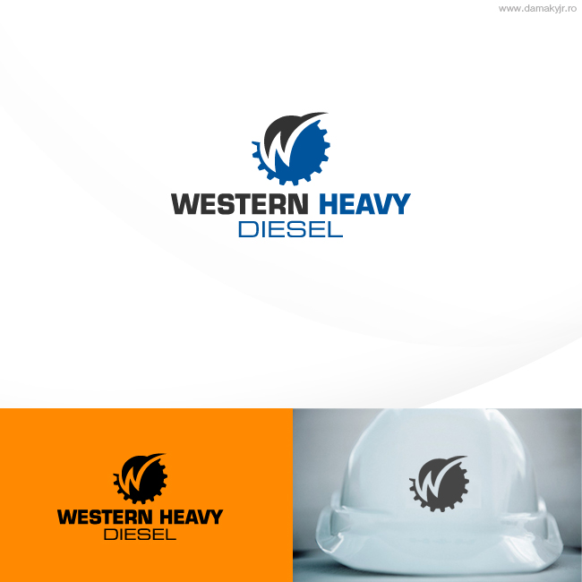 Logo Design by damakyjr for Western Heavy Diesel  | Design #259644