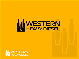 Logo Design by ArtSamurai for Western Heavy Diesel  | Design: #254576
