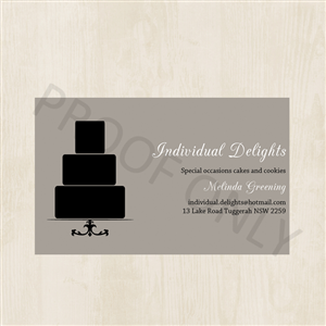 Business Card Design by Bloomwood Boutique for Individual Delights | Design: #1423860