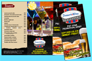 Menu Design by MDesigns ™ for this project | Design: #5167228