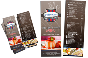 Menu Design by MDesigns ™ for this project | Design: #5194226