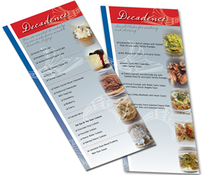 Menu Design by iD_intelligentDesign for this project | Design: #5158373