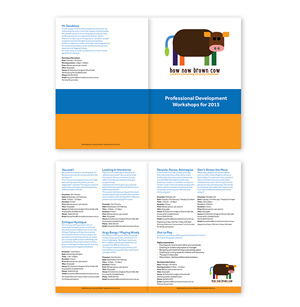 Brochure Design by Creative Type for How Now Brown Cow | Design #5115287