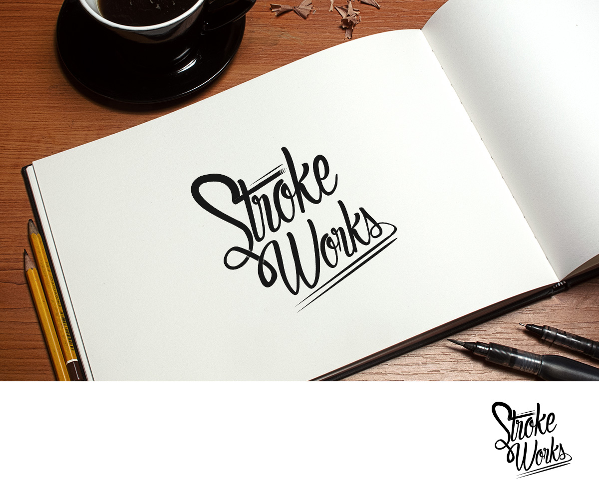 Logo Design by Hartawan® for Stroke Works | Design #5073591