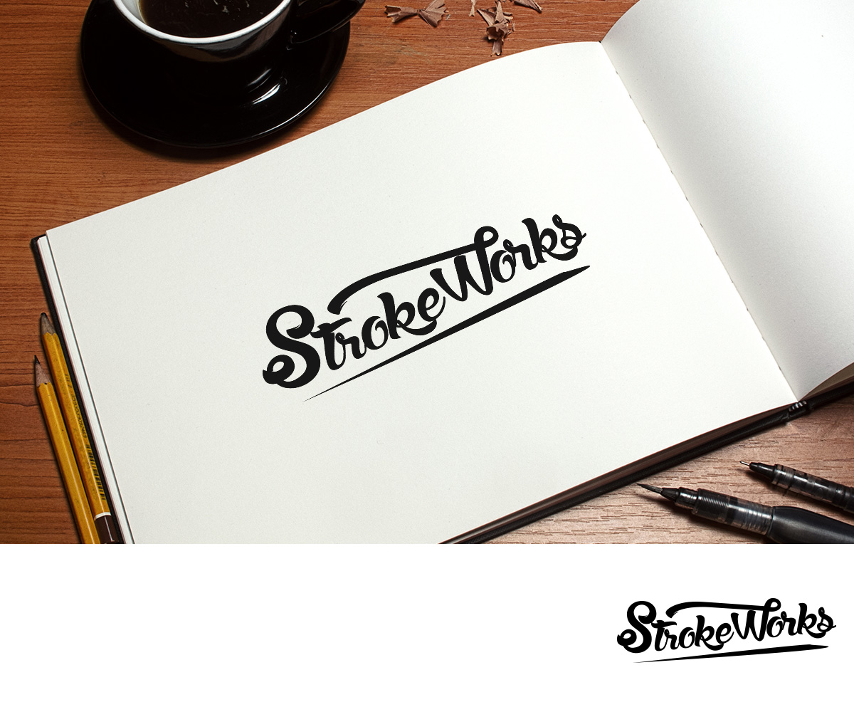 Logo Design by Hartawan® for Stroke Works | Design #5073606