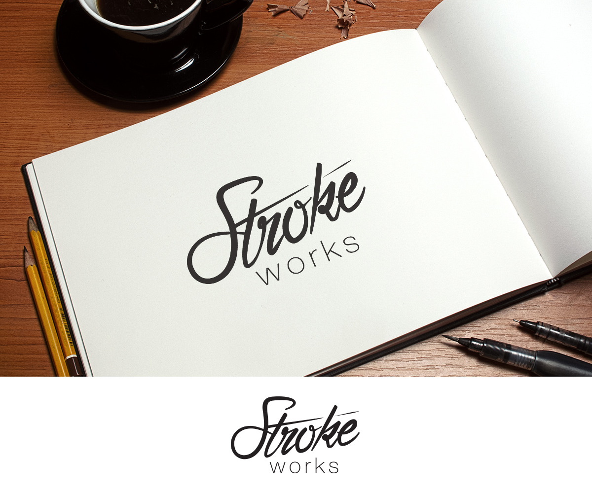 Logo Design by Hartawan® for Stroke Works | Design #5109251