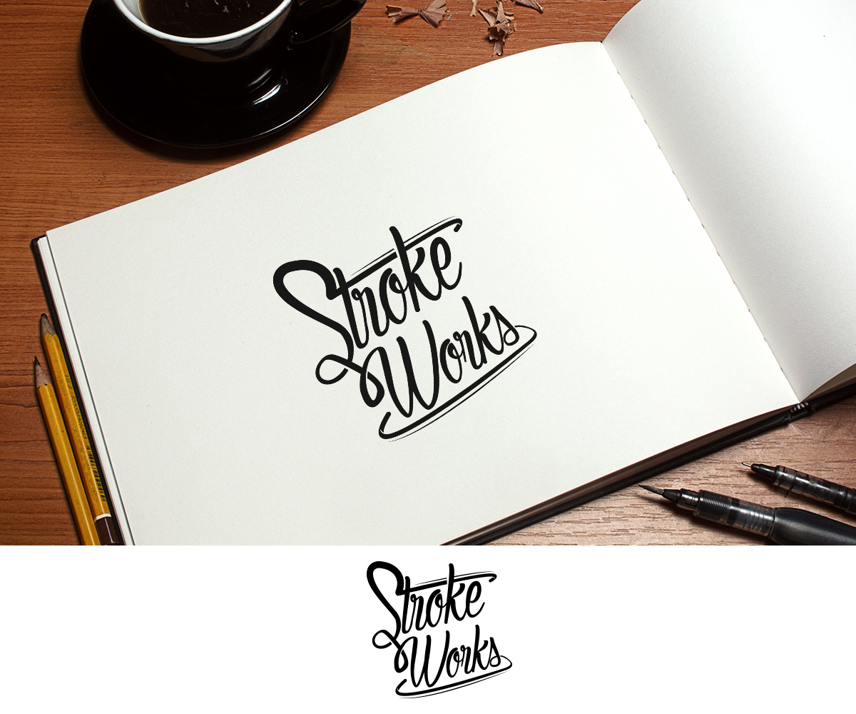 Logo Design by Hartawan® for Stroke Works | Design #5110130