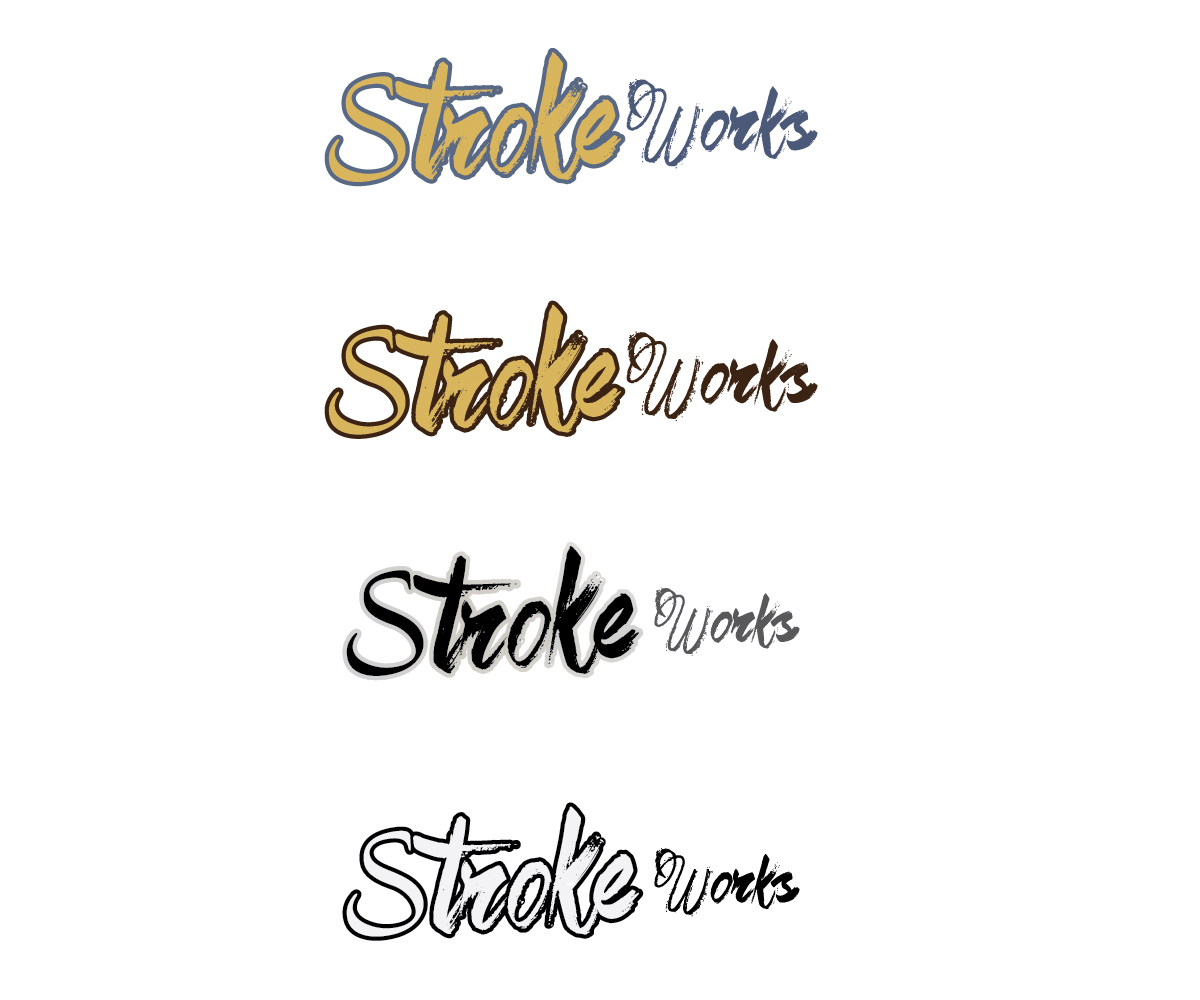 Logo Design by creativemood438 for Stroke Works | Design #5080786