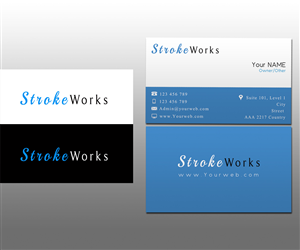 Stroke Works | Logo Design by Stream Graphics