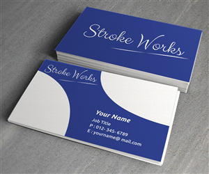Logo Design by toron00 for Stroke Works | Design #5073956