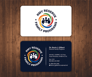 Business Card Design by Stylez Designz for 9th Mission Support Command, US Army Pacific | Design: #5131818