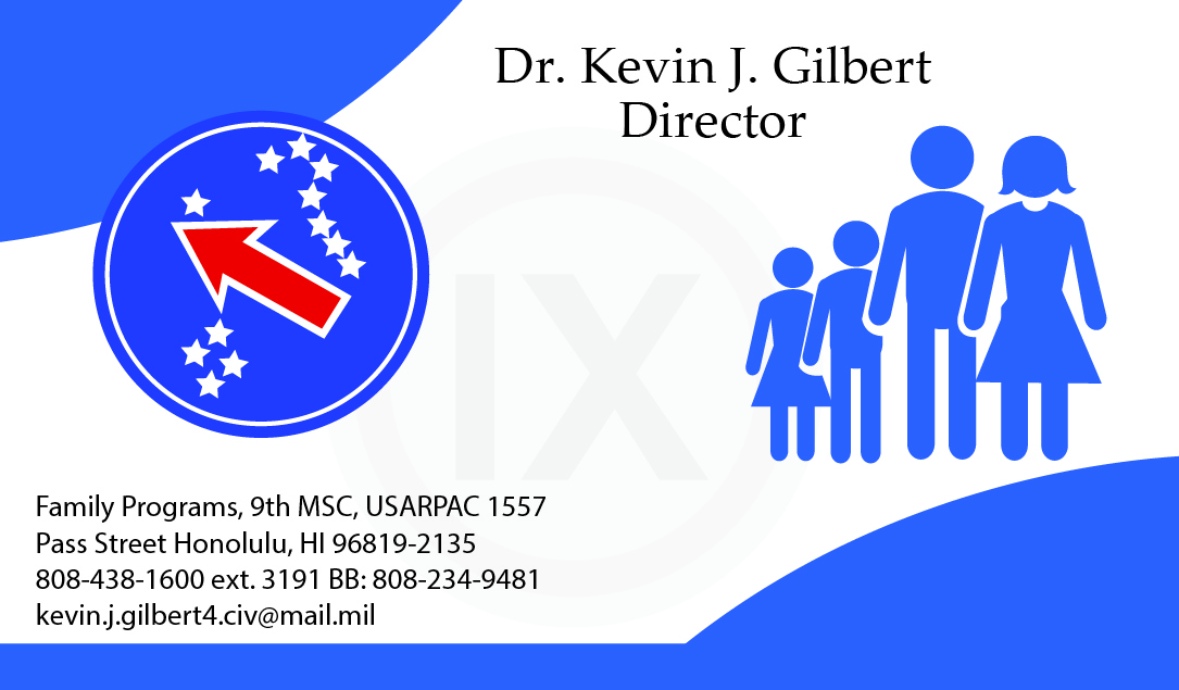 Business Card Design by Kabi for 9th Mission Support Command, US Army Pacific | Design #5075770