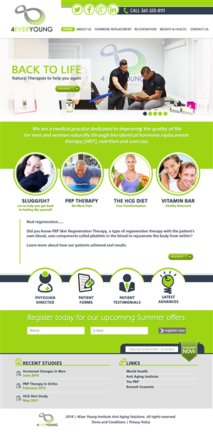 Web Design by creationz2011 for this project | Design: #5094359