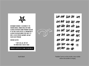 Label Design by Synthesis