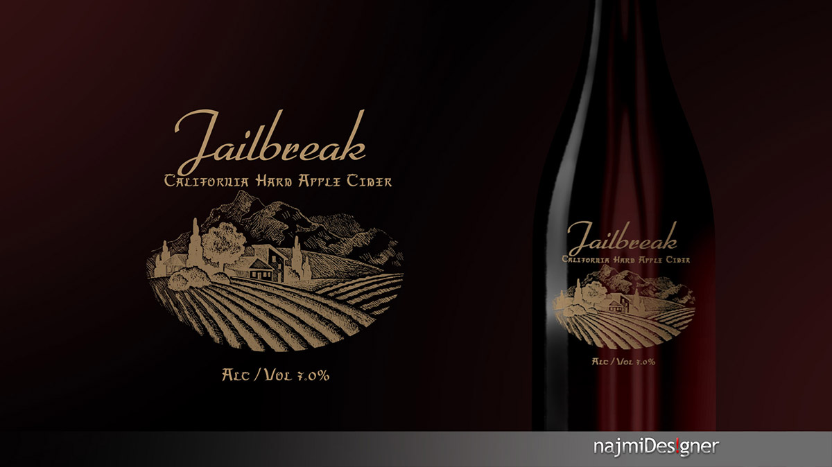 Label Design by  Najmi for Dreamcote Wine Co. | Design #5092155