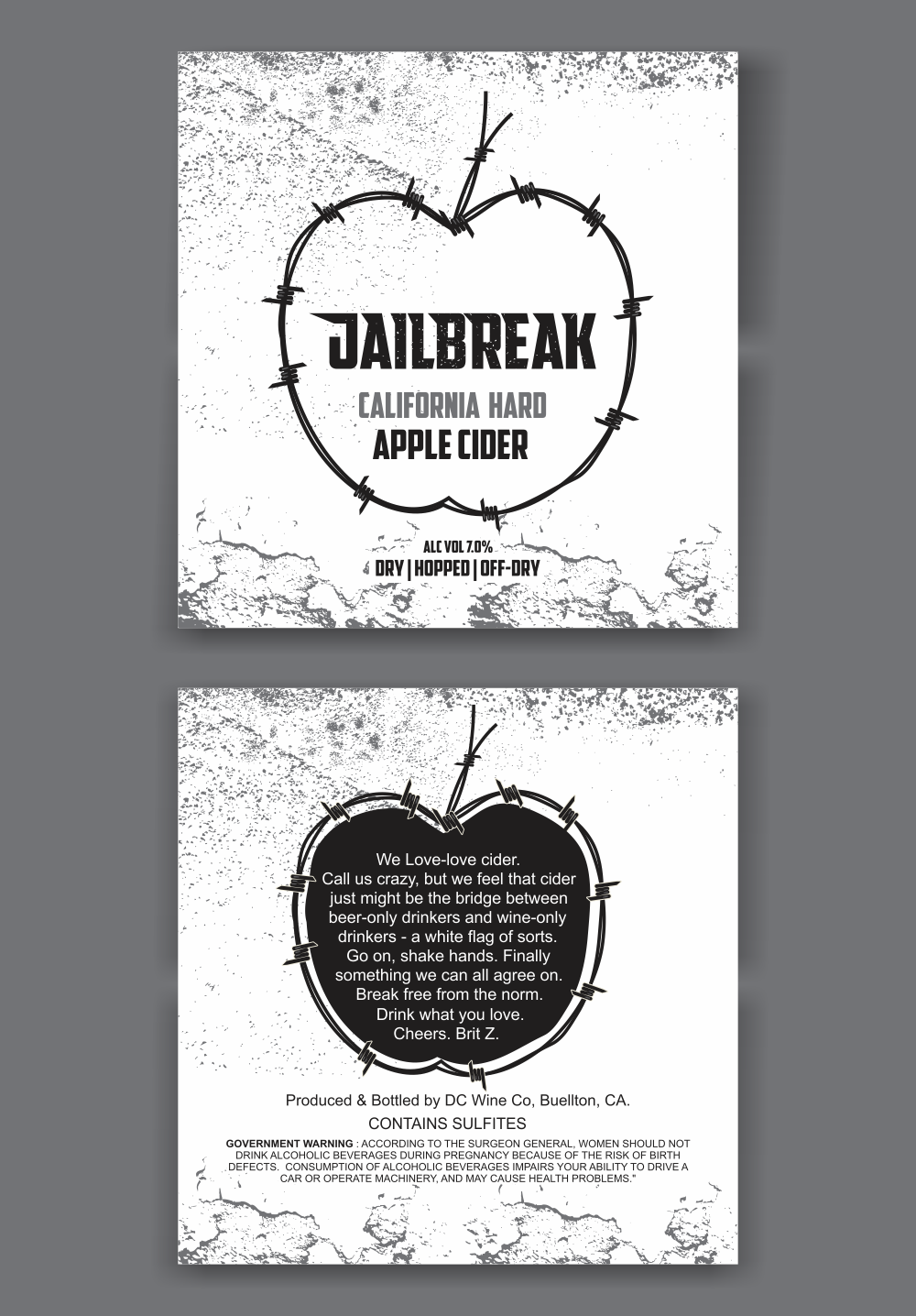 Diseño de Etiqueta por Ample Designs para Dreamcote Wine Co. | Diseño #5185980