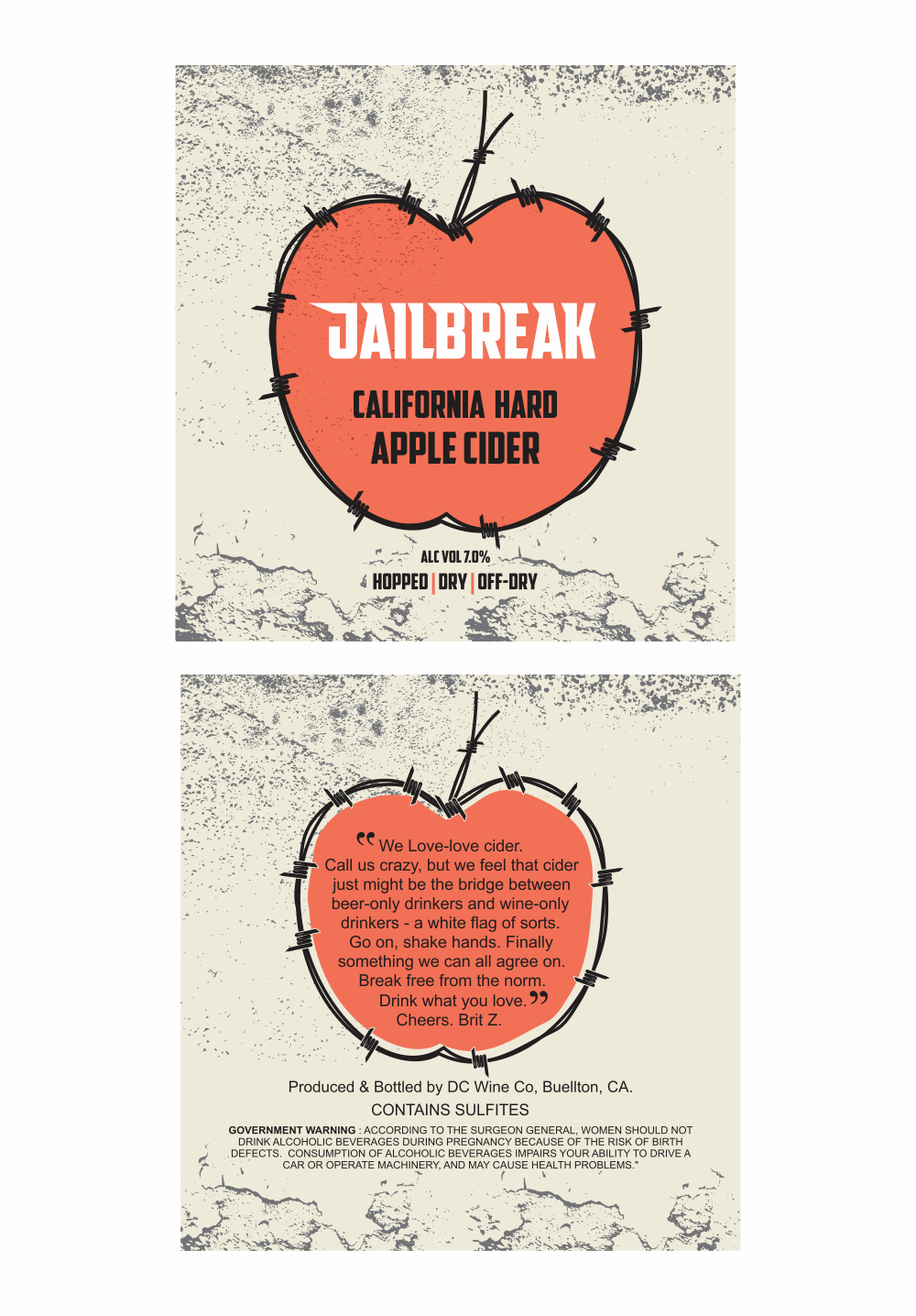 Label Design by Ample Designs for Dreamcote Wine Co. | Design #5185987