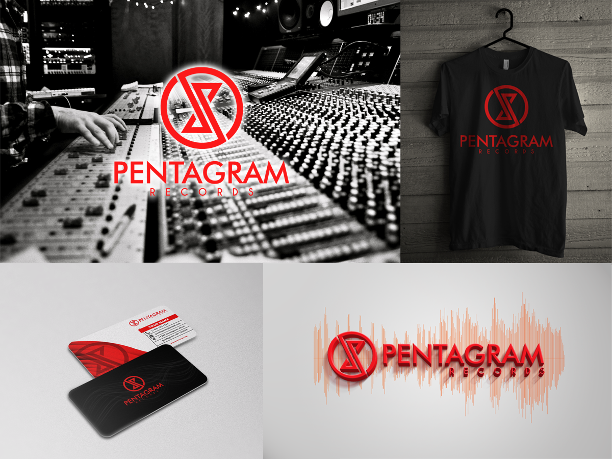 Logo-Design von FRESTI für Pentagram Records | Design #5122318