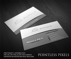 Visitenkarten-Design von Pointless Pixels India für dieses Projekt | Design: #5078339