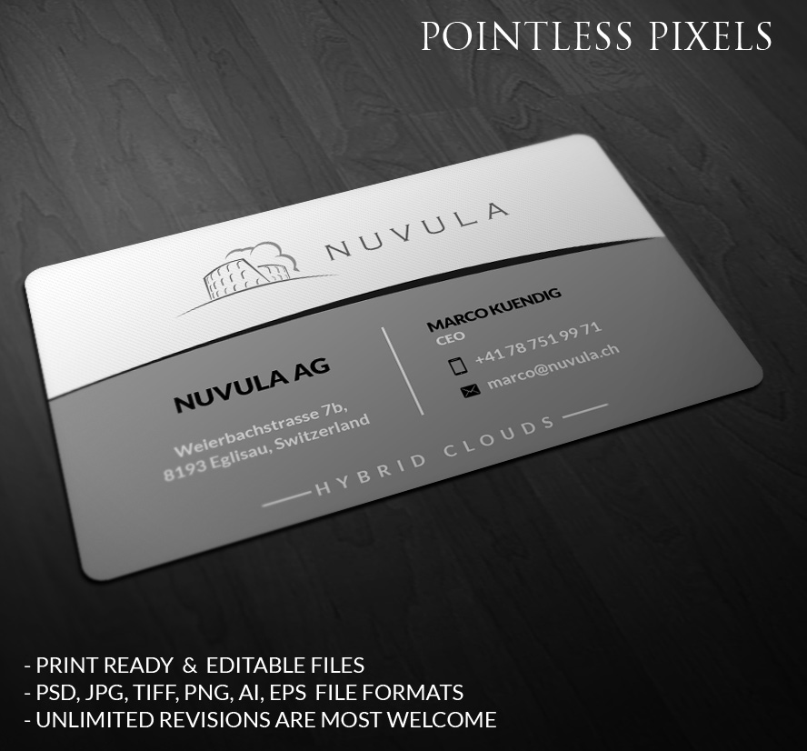 Business Card Design by Pointless Pixels India for this project | Design #5080428