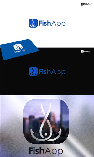 FishApp | Diseño de Logo por pine design