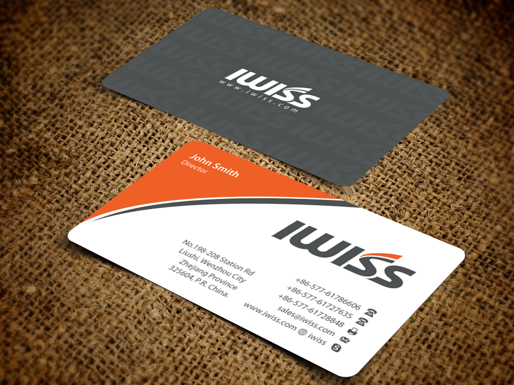 Business Card Design by pixelfountain for Iwiss Electric Co.Ltd | Design: #5094222