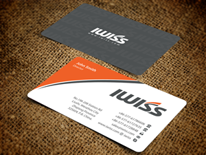 industrial tools need a business card design