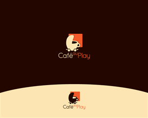 Café  au Play  | Logo Design by MrBranding