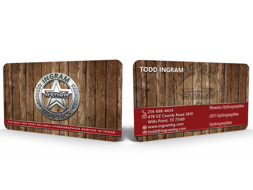 Business Card Design by Hardcore Design for Ingram Hydro Graphics | Design #5100459
