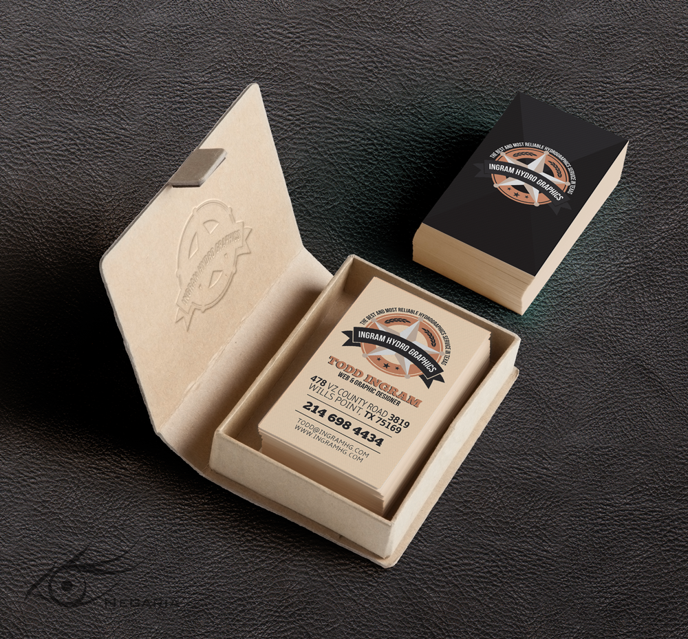 Business Card Design by AITIST for Ingram Hydro Graphics | Design #5090973