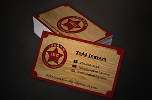 Diseño de Tarjeta de Presentación por Laurence N. Corpuz para Ingram Hydro Graphics | Diseño #5079663