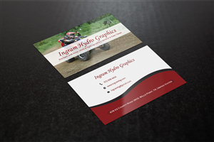 Business Card Design by Verified artistry (Design garden) for Ingram Hydro Graphics | Design: #5084292