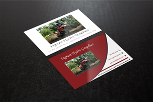 Business Card Design by Verified artistry (Design garden) for Ingram Hydro Graphics | Design: #5084302
