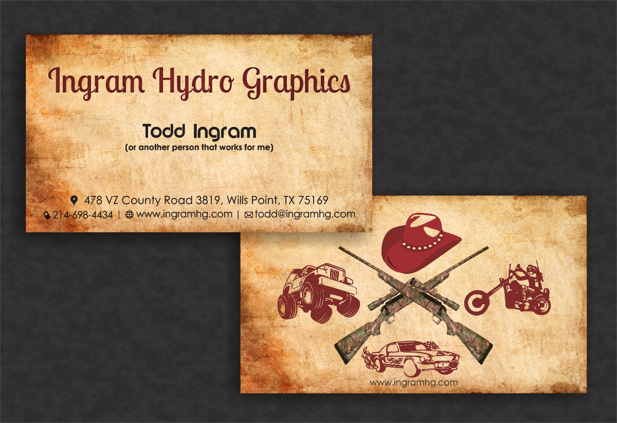 Diseño de Tarjeta de Presentación por D2Vision para Ingram Hydro Graphics | Diseño #5077748