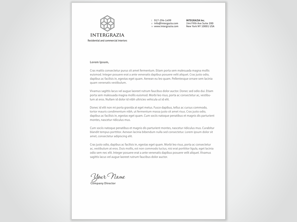 Stationery Design by HYPdesign for this project | Design #1439616
