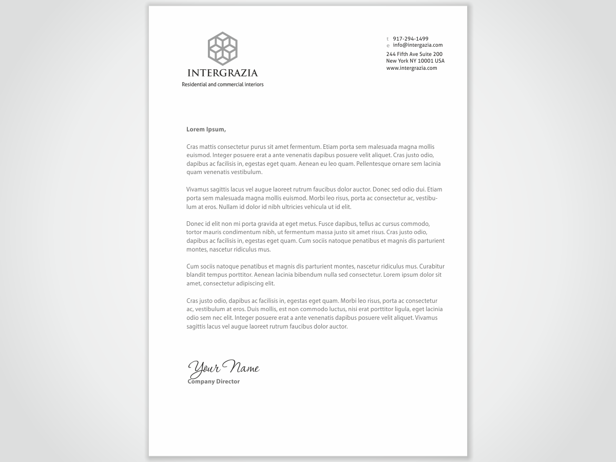 Stationery Design by HYPdesign for this project | Design #1439619