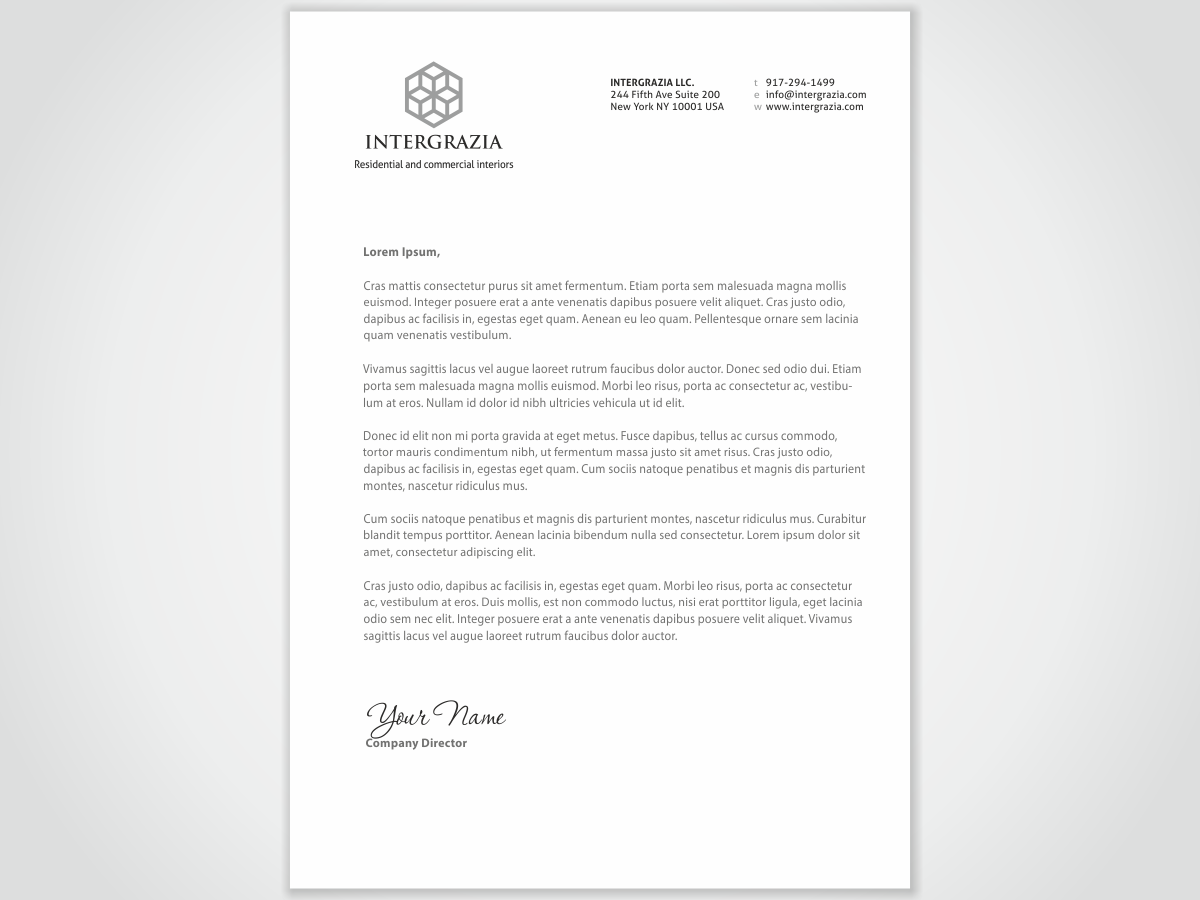 Stationery Design by HYPdesign for this project | Design #1446972