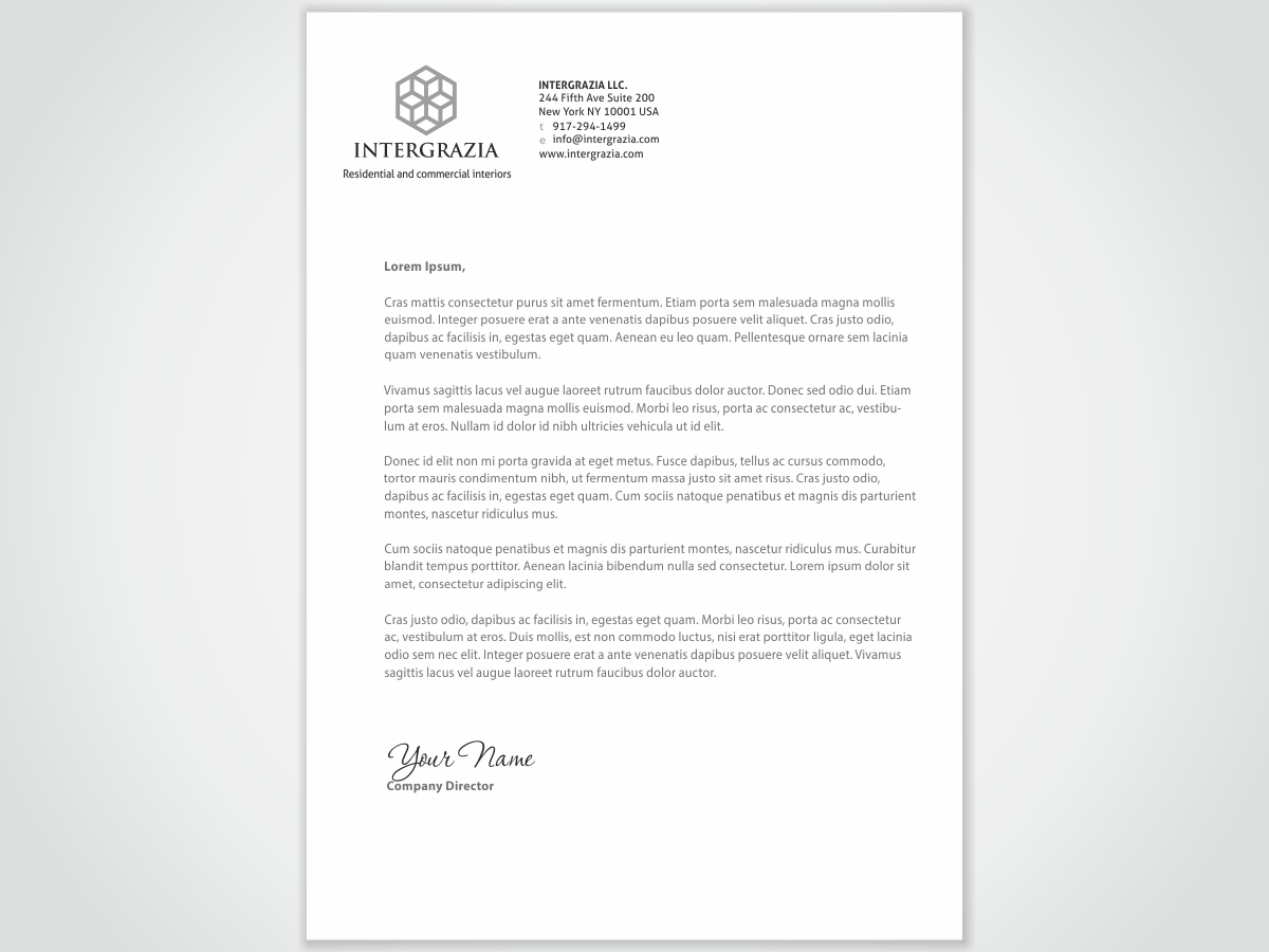 Stationery Design by HYPdesign for this project | Design #1446974