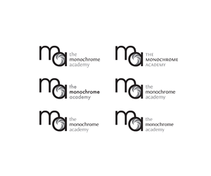 The Monochrome Academy | Diseño de Logo por Buck Tornado