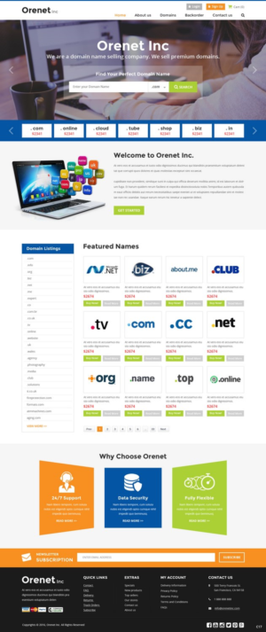Web Design by pb for ore net marketing | Design: #11738995