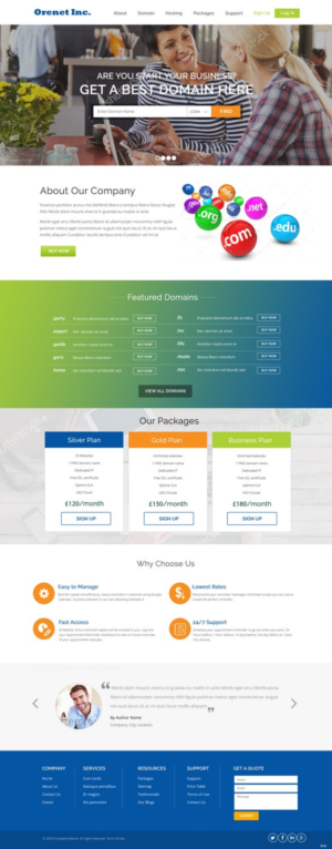 Web Design by pb for ore net marketing | Design: #11738996